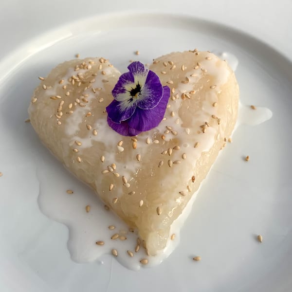 Thai Sweet Sticky Rice.